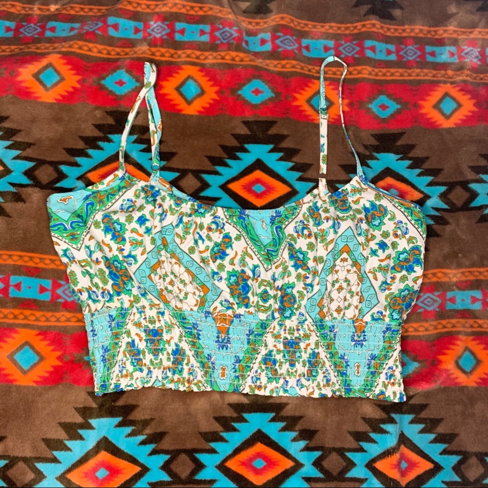 Two piece boho jumpsuit